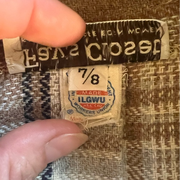 Vintage Plaid Skirt - Picture 6 of 6